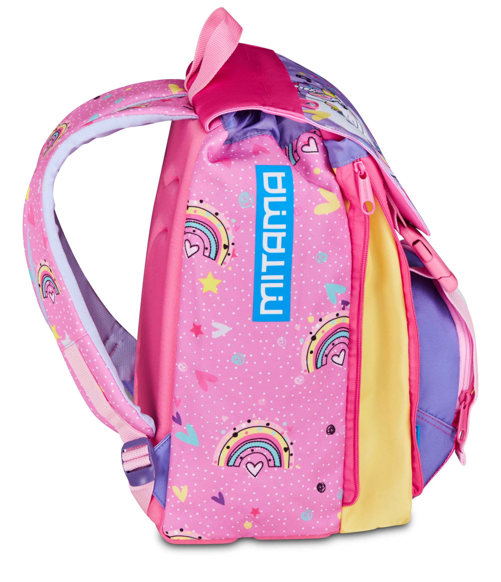 mitama-4zip-unimusic-zaino-estensibile-21-28l-elementari-rosa image 4