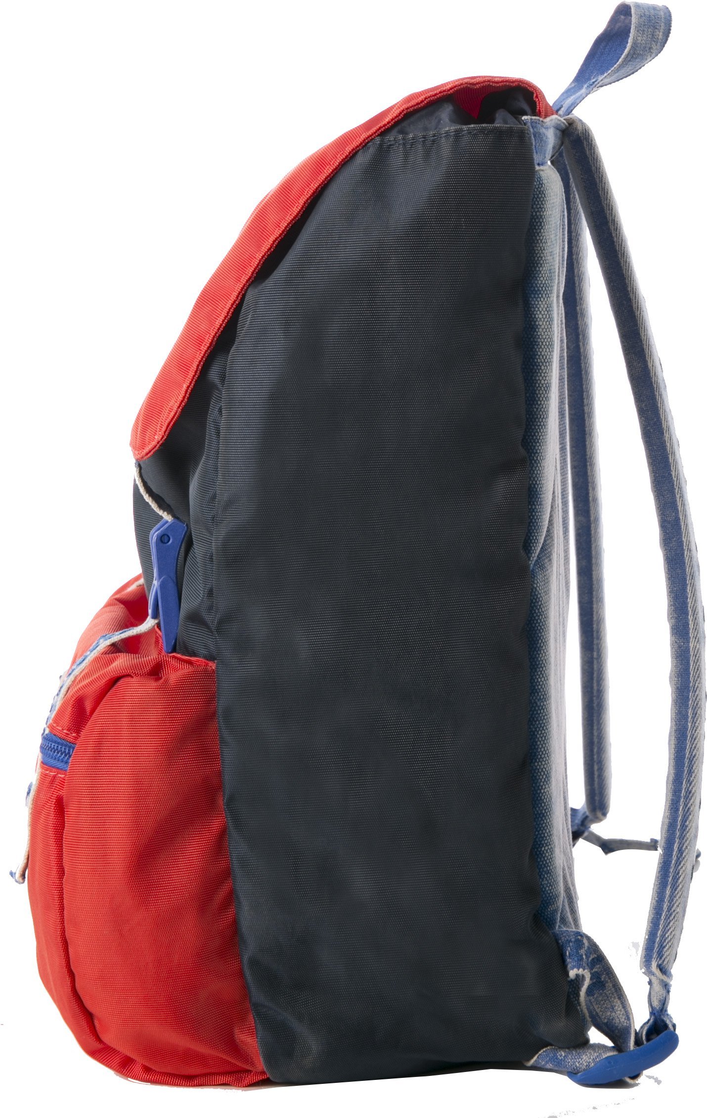 invicta-jolly-vintage-zaino-18l-porta-pc-13-rosso-blu image 3