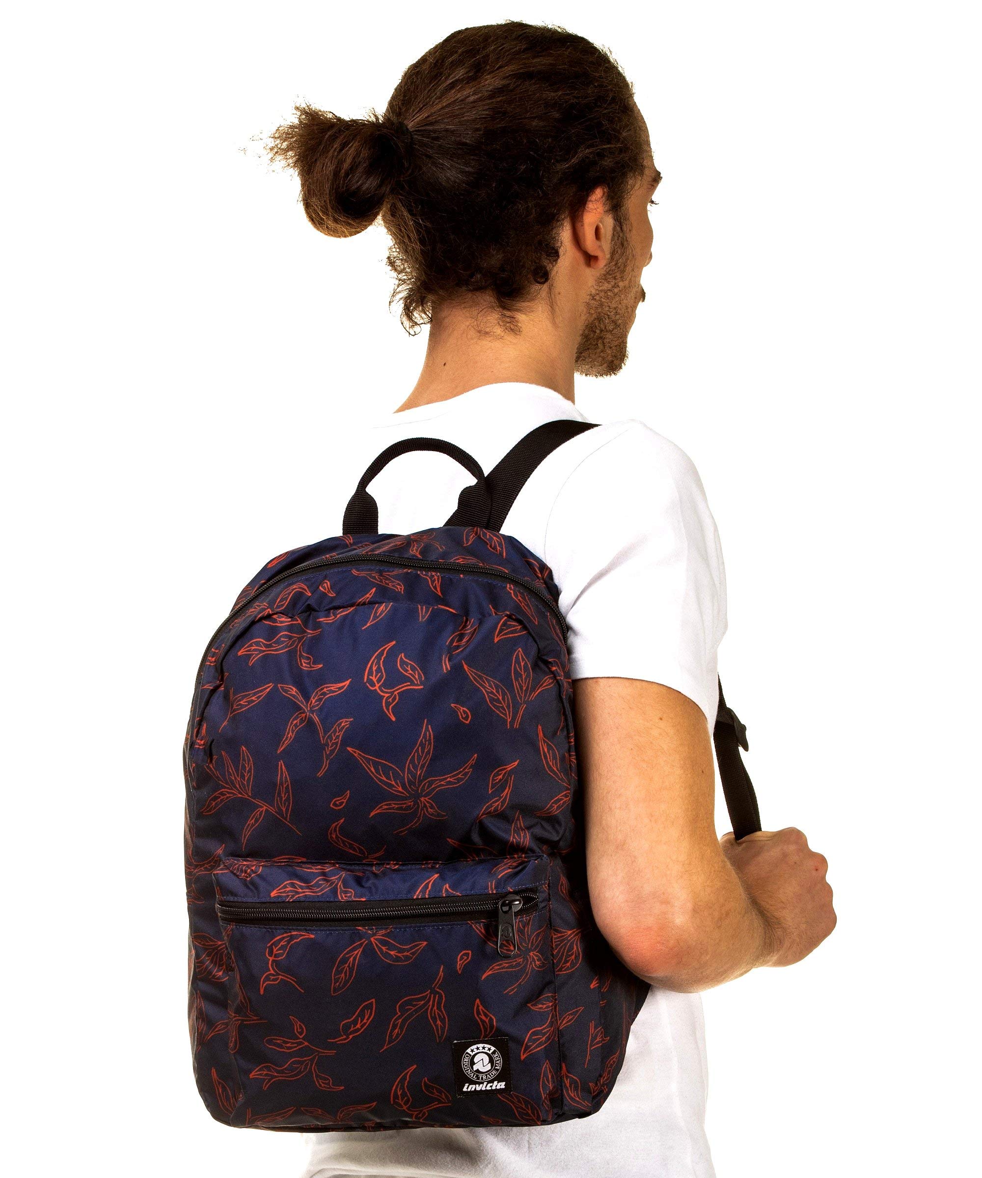 invicta-zaino-packable-blu-fantasia-20-lt-ripiegabile image 5