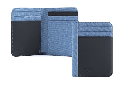 nava-design-twin-porta-carte-12-tasche-con-rfid-azzurro-11-x-8-cm image 4
