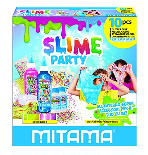 mitama-slime-party-kit-slime-10-pezzi-glitter-e-metal image 5