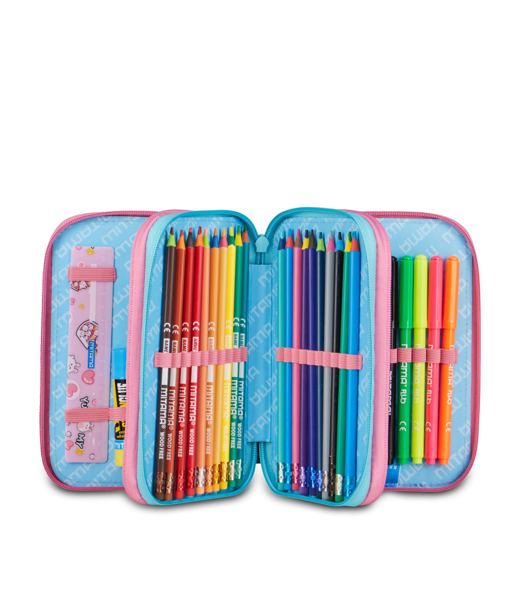 mitama-yummystars-astuccio-super-triplo-con-spinnypen-50-pezzi-multicolore image 2