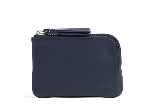 nava-design-smooth-portachiavi-portatessere-portamonete-zip-in-pelle-blu-7-x-11- image 2