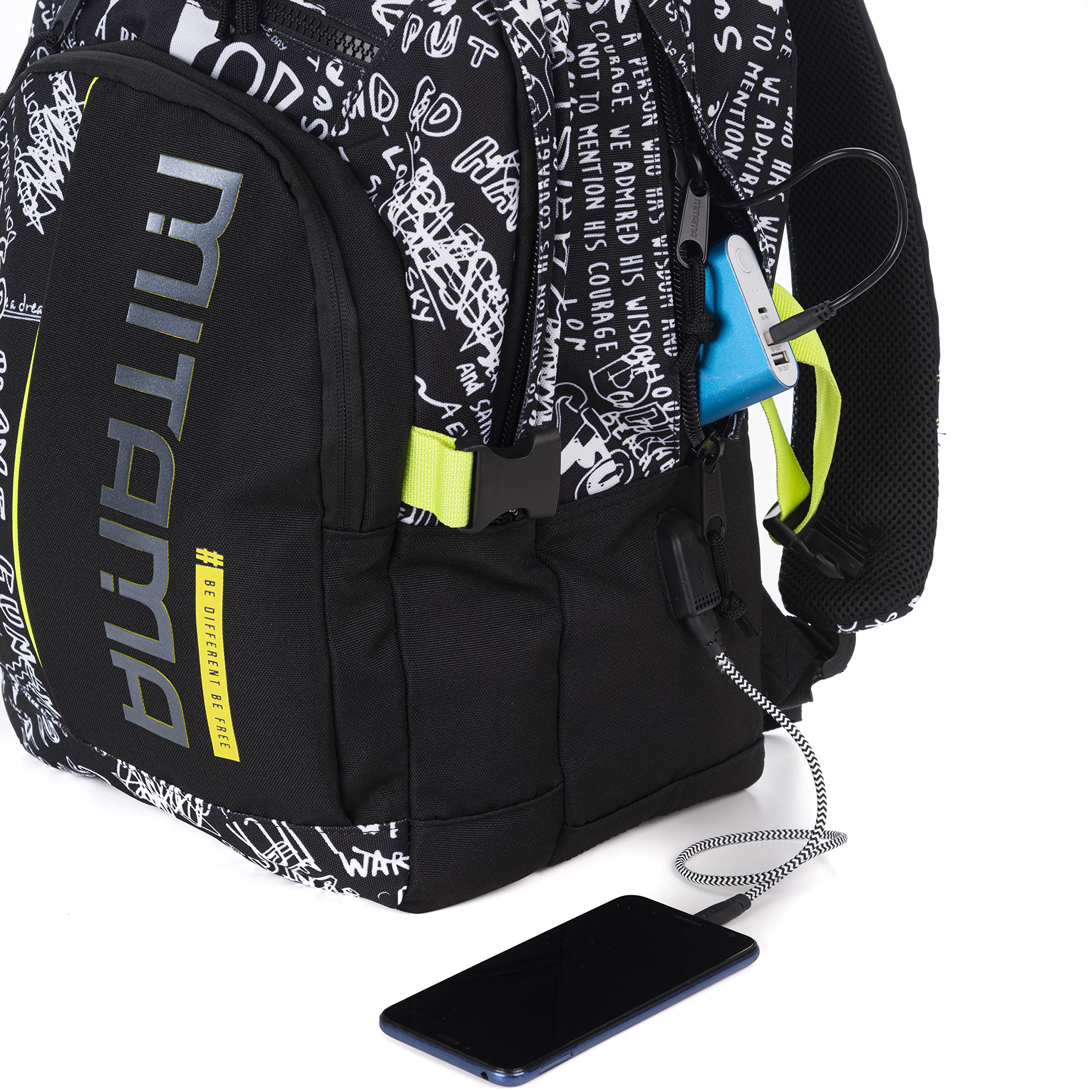 mitama-bdbf-graffiti-zaino-scuola-30-l-con-usb-e-porta-pc image 6