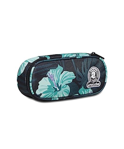 invicta-round-plus-portapenne-ovale-hibiscus-azzurro-grigio image 5