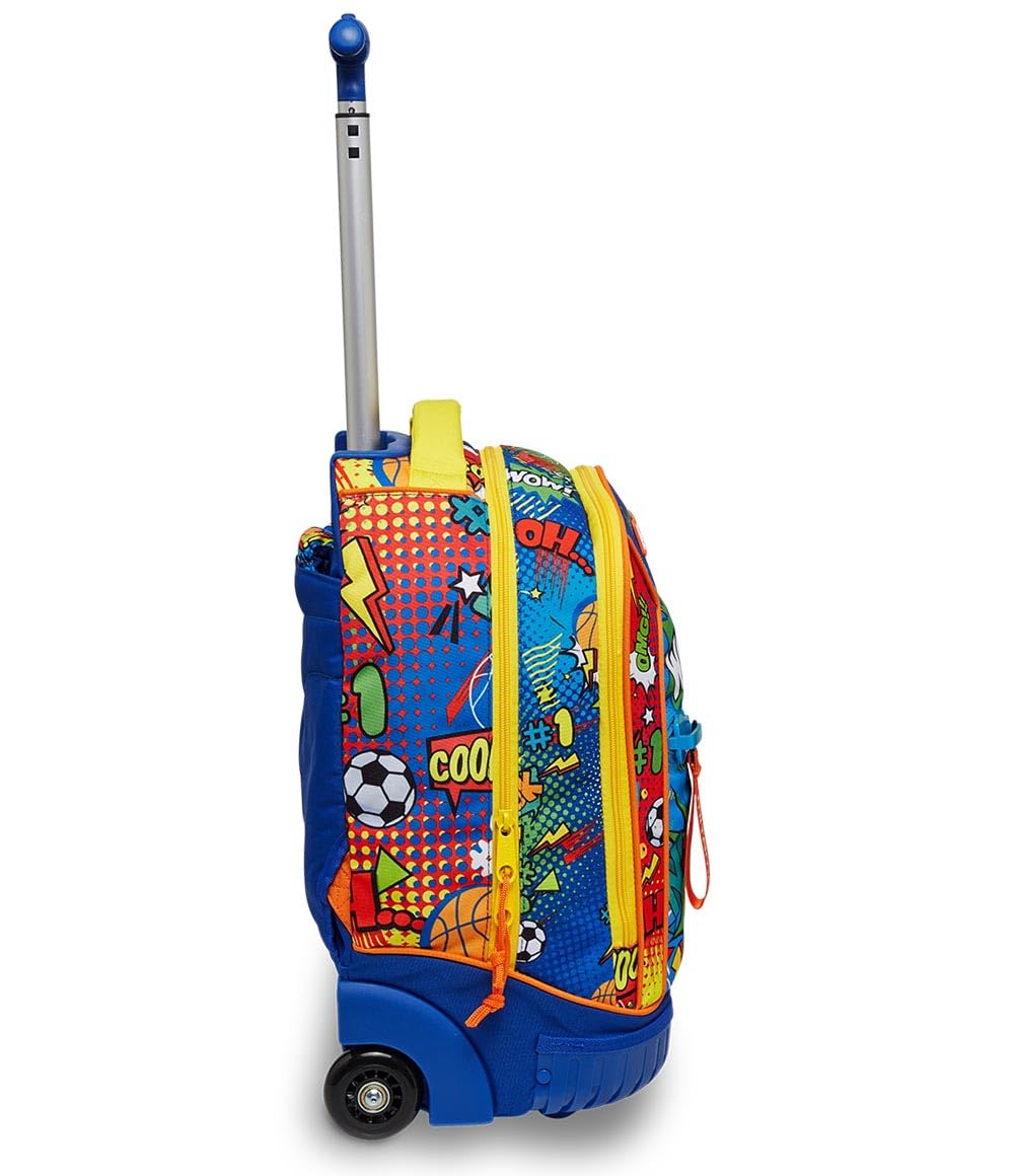 mitama-trolley-run-street-game-multicolore-doppio-scomparto-impermeabile image 2