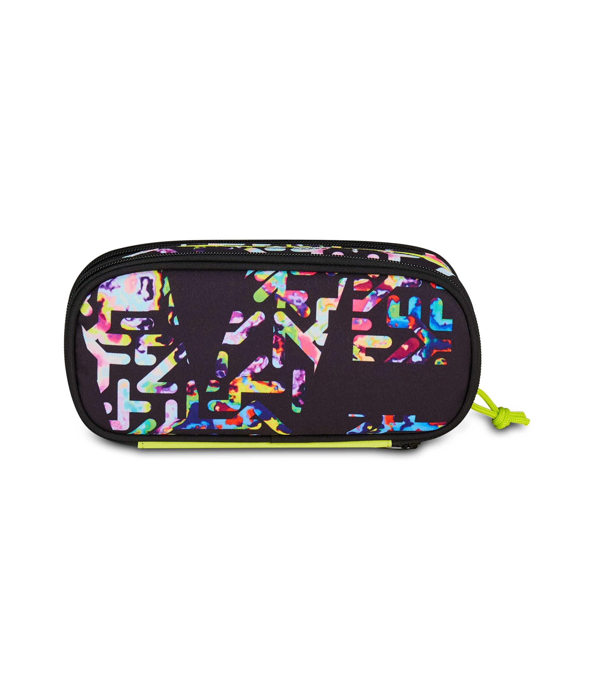 mitama-astuccio-scuola-zipack-nero-triplo-scomparto-completo image 3
