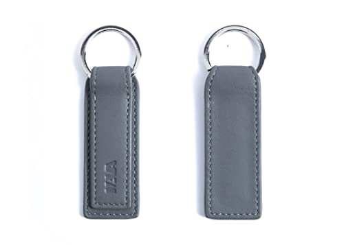 nava-design-smooth-portachiavi-piatto-pelle-grigio image 2
