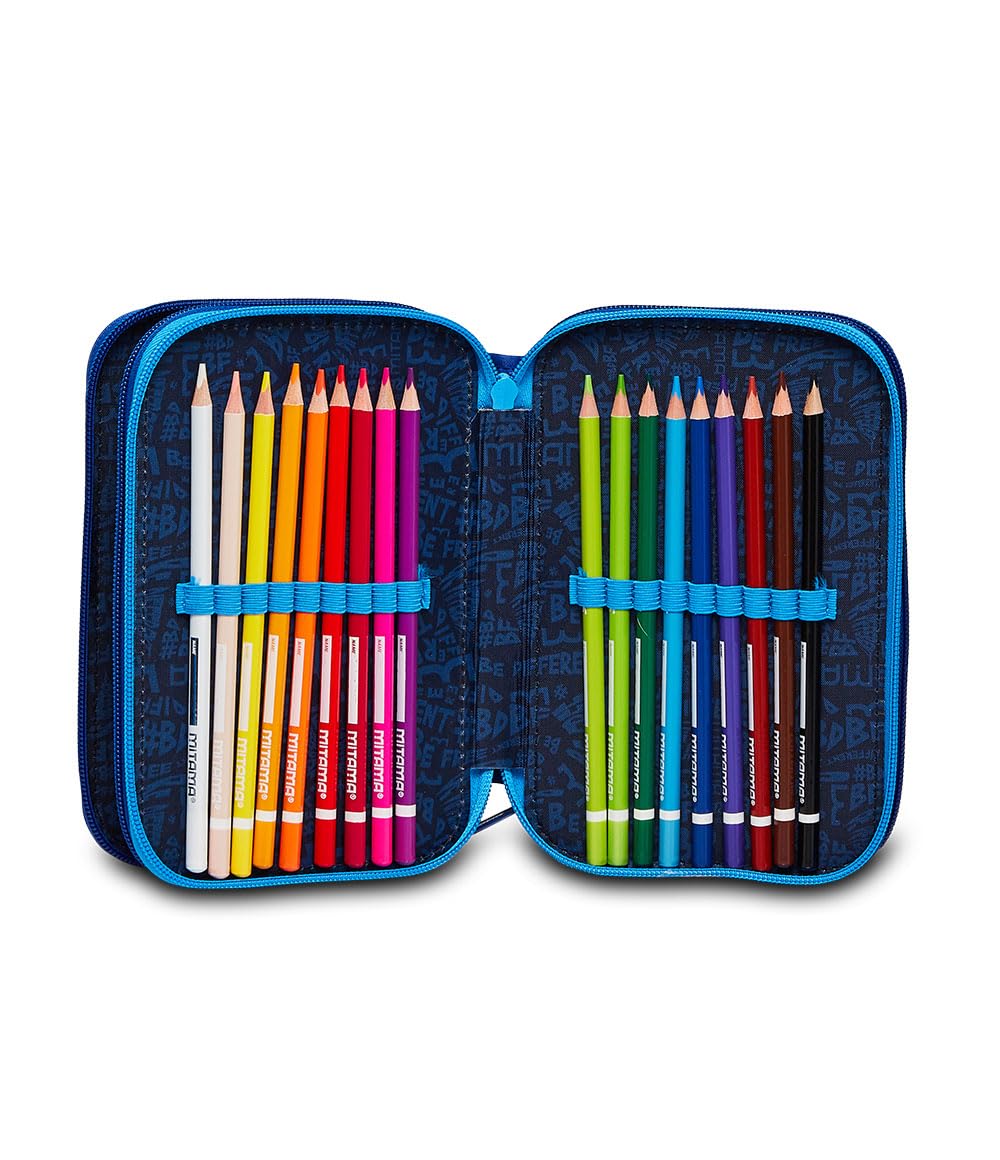 mitama-astuccio-triplo-speedy-blu-47-pz-astuccio-scuola-completo image 4