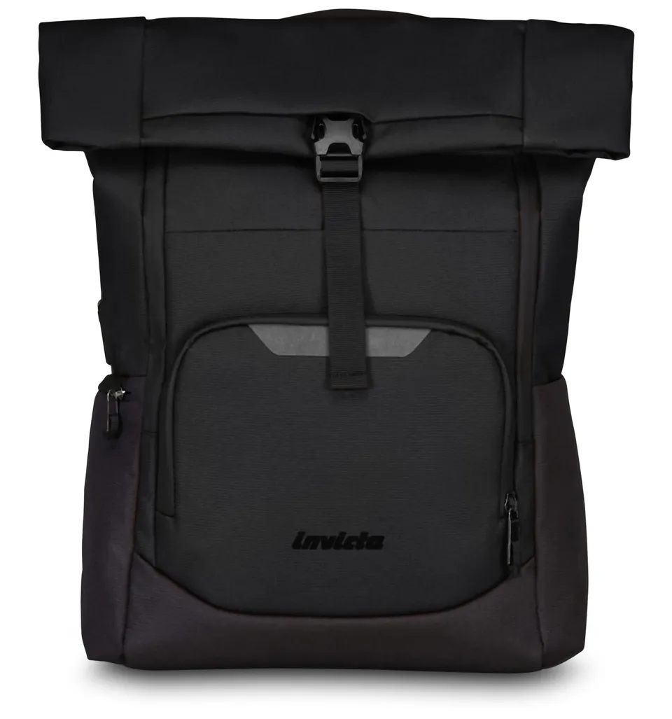 invicta-zaino-invict-act-fold-monoscomparto-roll-top-con-usb image 1