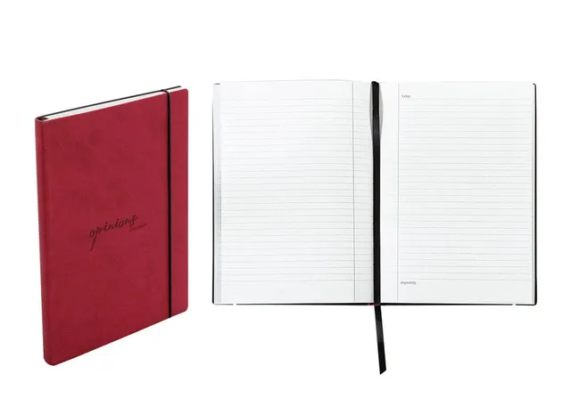 nava-design-flexy-journal-elite-quaderno-a5-bordeaux-21-x-15-cm image 1