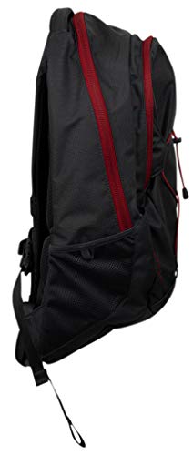 the-north-face-groundwork-zaino-dark-grey-heather-cardinal-red image 8