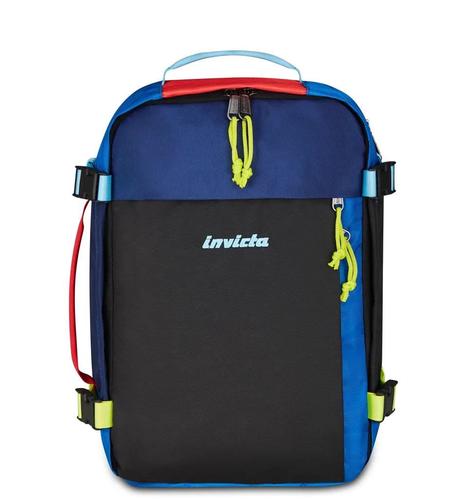 invicta-packly-zaino-18l-40x27x14-5-cm-bagaglio-a-mano-con-tasca-pc-15-6-blu-mul image 1