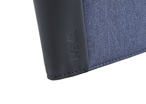 nava-design-twin-portafoglio-uomo-rfid-blu-4-carte-10x12-cm image 8