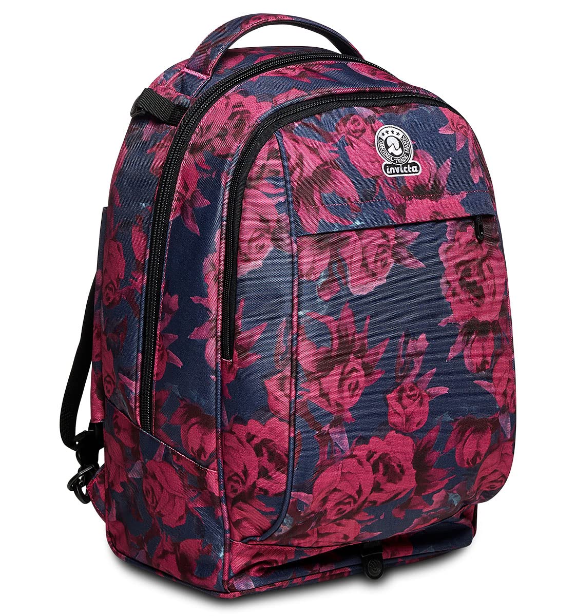 invicta-trolley-tech-roses-3-in-1-trolley-scuola-con-zaino-sganciabile image 8