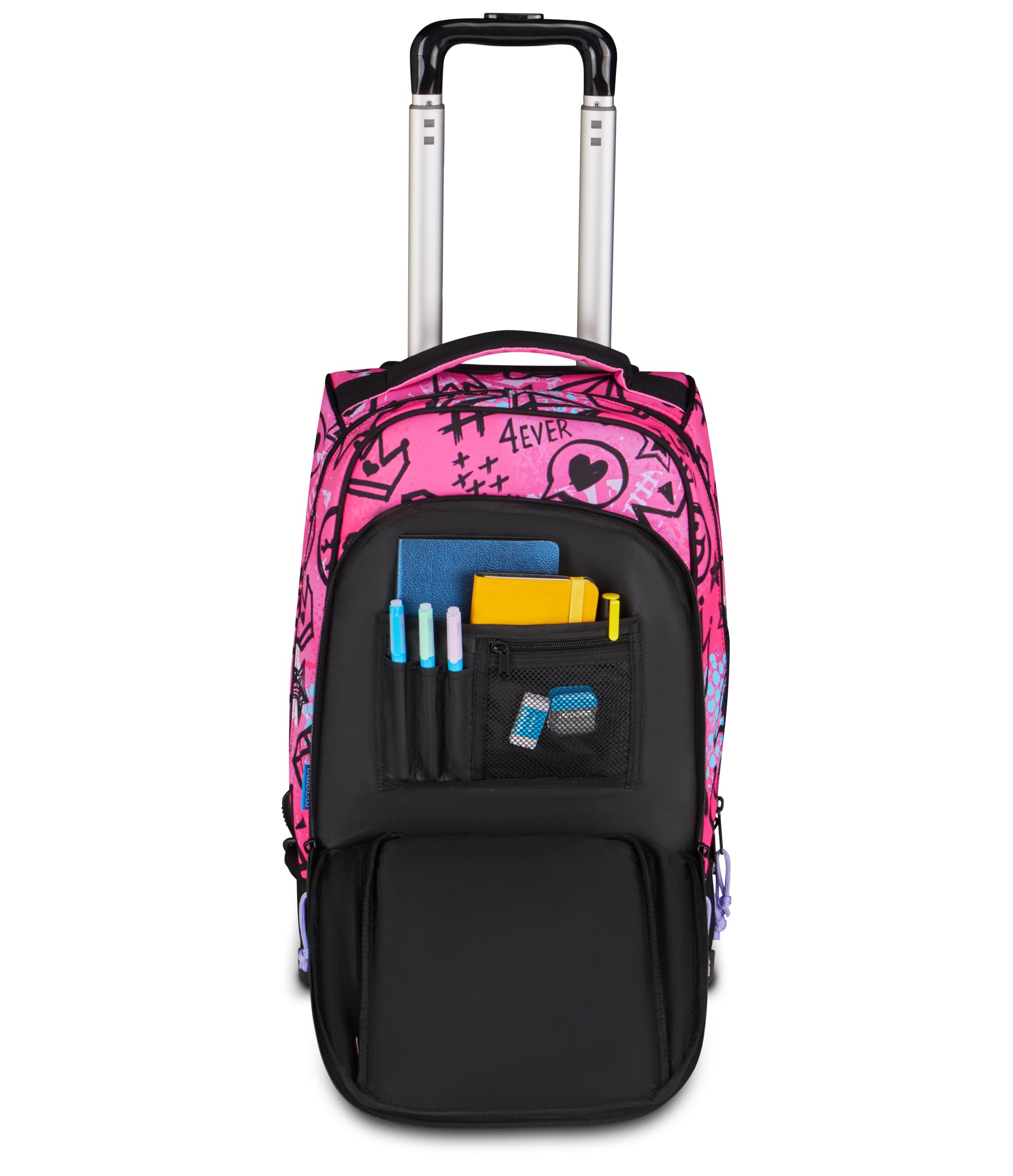 mitama-m-power-rocknlove-zaino-trolley-doppio-uso-34-litri-rosa image 7
