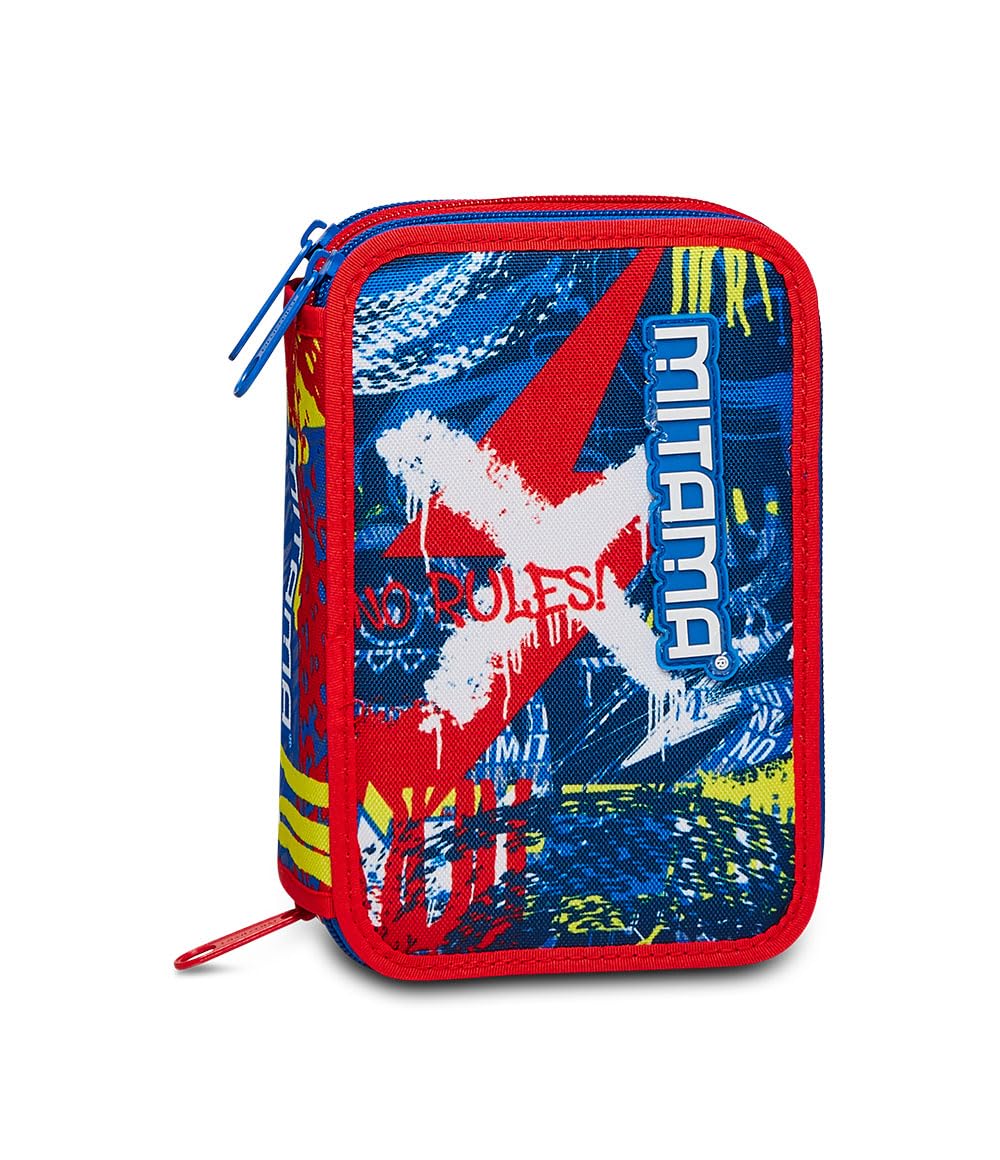 mitama-astuccio-3-scomparti-triplo-street-life-blu-completo-47-pz image 7