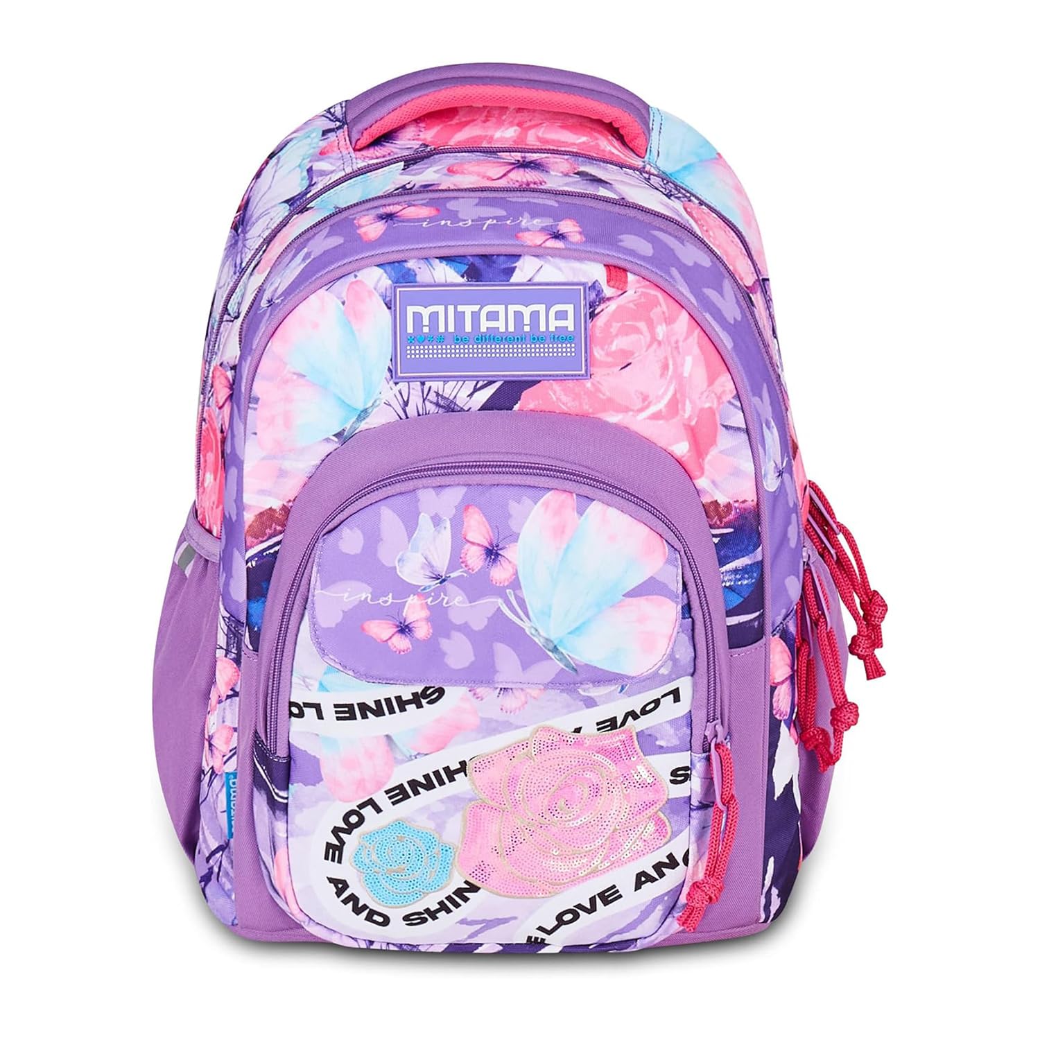 mitama-zaino-scuola-new-plus-love-shine-triplo-scomparto-30l image 2