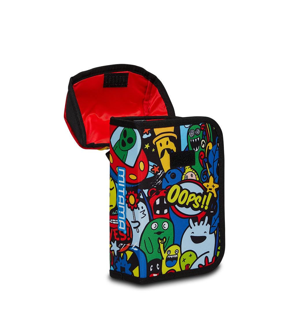 mitama-astuccio-scuola-1-zip-upside-creatures-multicolore-43-pz-incluso image 4